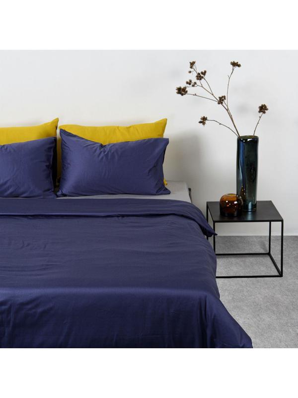 Постельное белье 150х200 (нав. 2 шт,пододеяльник 1 шт,100% хл.) серый