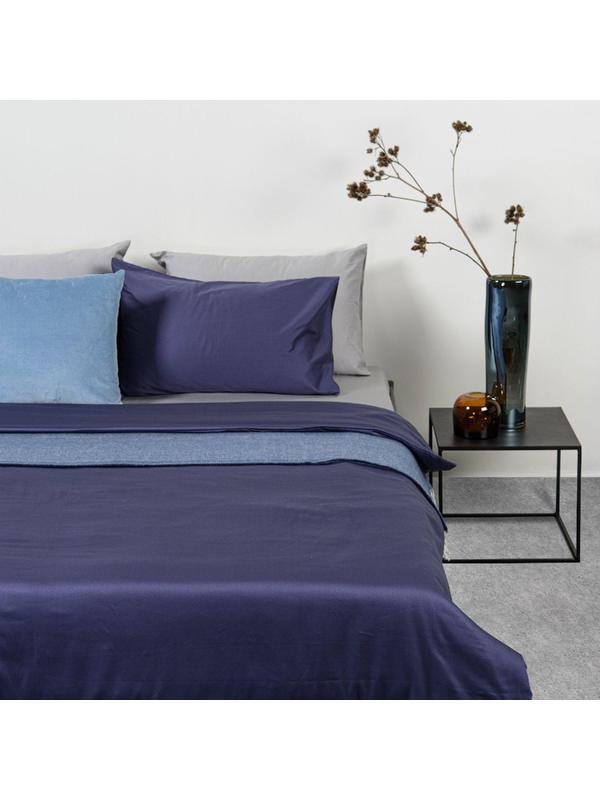 Постельное белье 150х200 (нав. 2 шт,пододеяльник 1 шт,100% хл.) серый