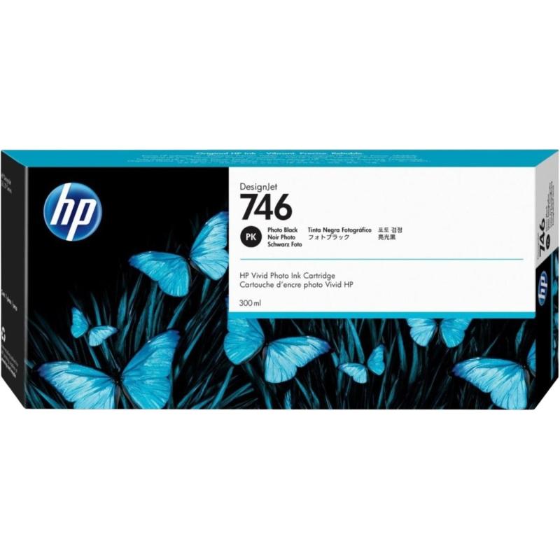 Картридж струйный HP 746 P2V82A фото чер. для Z6/Z9