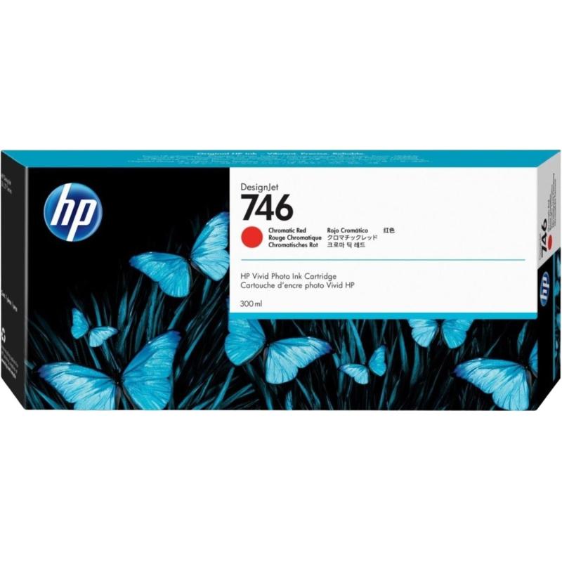 Картридж струйный HP 746 P2V81A хром. крас. для Z6/Z9