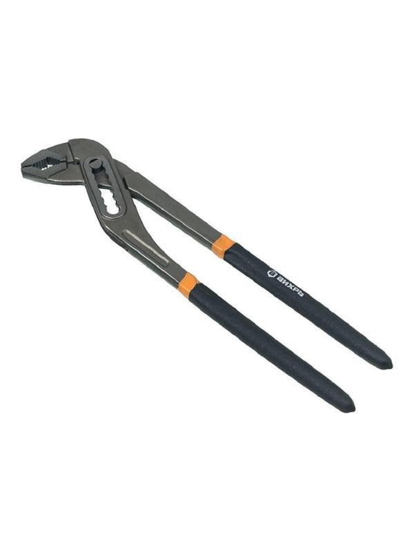 Клещи переставные 300 мм обливные рукоятки Вихрь 73/6/3/5