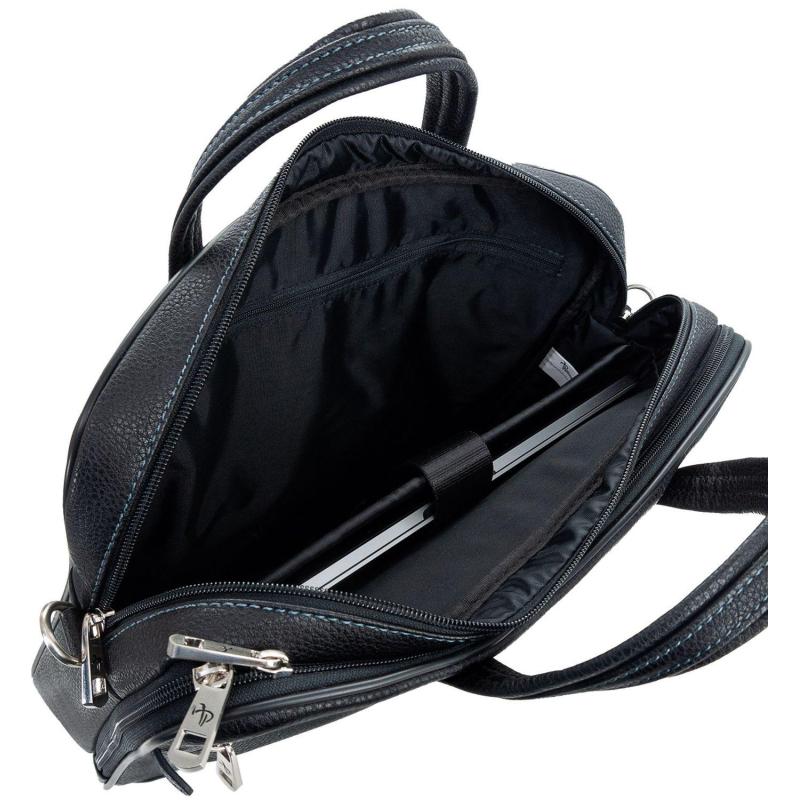 Портфель мужской Пеллекон черный арт.812-21159-1