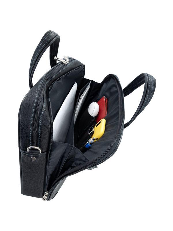 Портфель мужской Пеллекон черный арт.812-21159-1