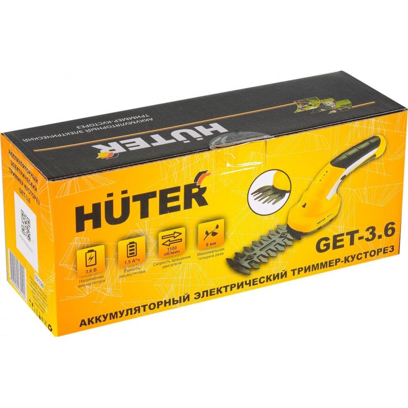 Кусторез - триммер аккумуляторный Huter GET-3,6 (70/1/28)