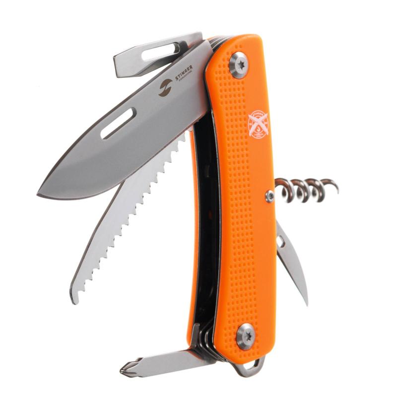 Нож пероч. Stinger, 103мм, 10 функц,рукоять АБС-пластик (оранж),FK-GHK1P-06