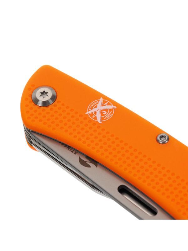 Нож пероч. Stinger, 103мм, 10 функц,рукоять АБС-пластик (оранж),FK-GHK1P-06