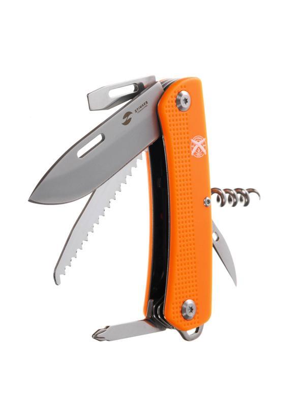 Нож пероч. Stinger, 103мм, 10 функц,рукоять АБС-пластик (оранж),FK-GHK1P-06