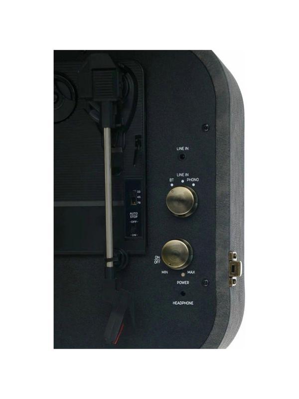 Виниловый проигрыватель Ritmix LP-190B Dark Grey, с Bluetooth