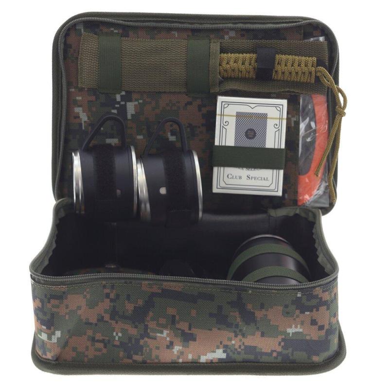 Набор приборов с фляжкой 8 в 1,  L27 W10 H20 см, 800050