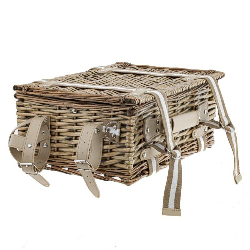 Корзина для пикника на 2 персоны с холодильным отдел, L41W31H31см, 800331