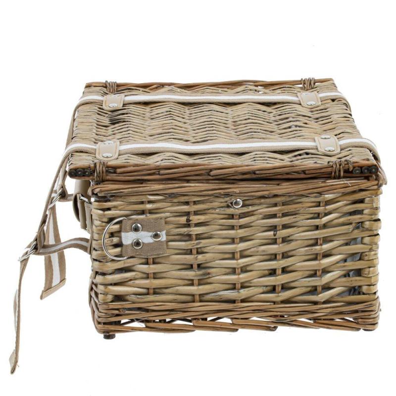 Корзина для пикника на 2 персоны с холодильным отдел, L41W31H31см, 800331