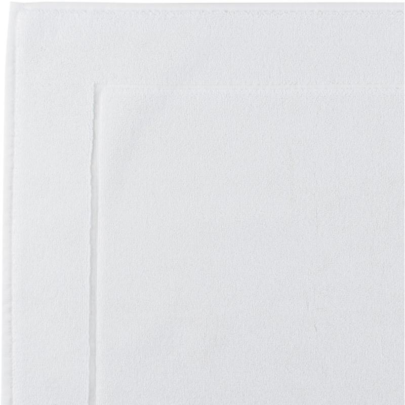 Коврик для ванной белого цвета из коллекции Essential, 50х80 см