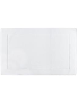 Коврик для ванной белого цвета из коллекции Essential, 50х80 см