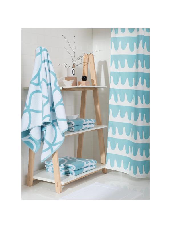 Коврик для ванной белого цвета из коллекции Essential, 50х80 см