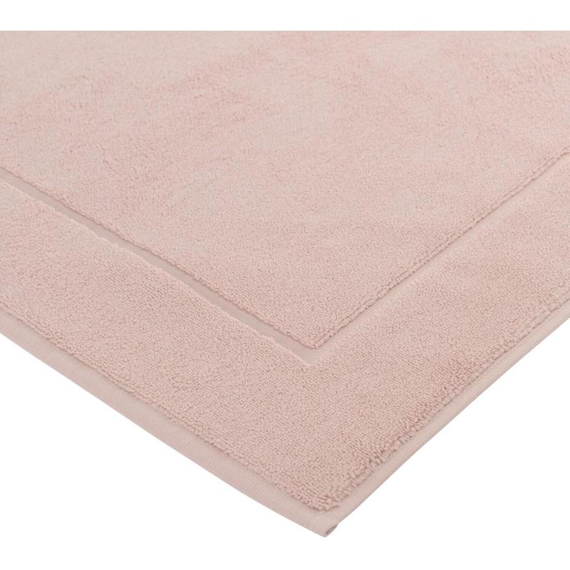 Коврик для ванной цвета пыльной розы из коллекции Essential, 50х80 см