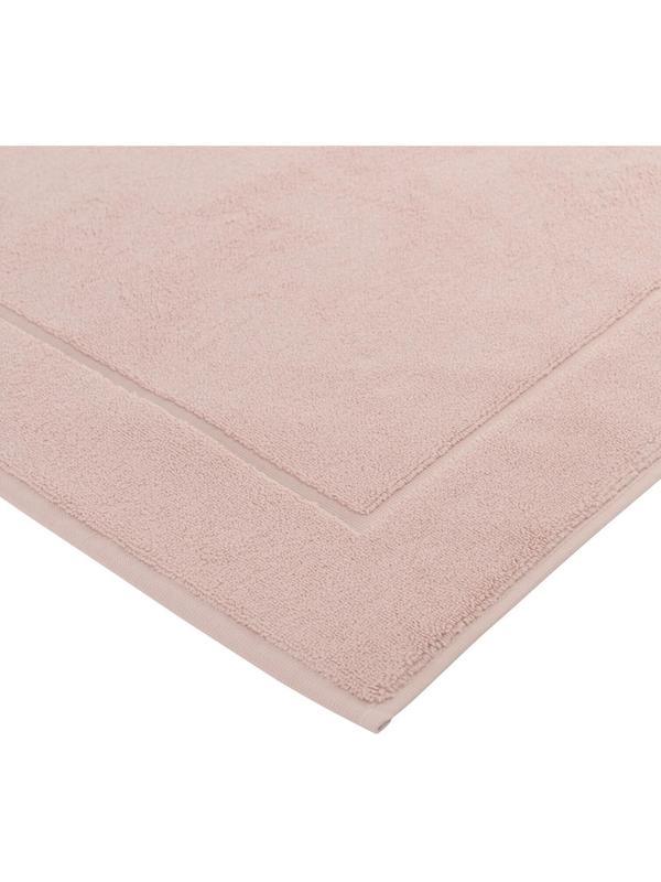 Коврик для ванной цвета пыльной розы из коллекции Essential, 50х80 см