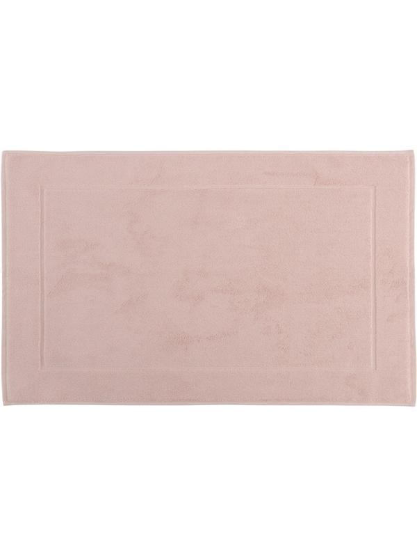 Коврик для ванной цвета пыльной розы из коллекции Essential, 50х80 см