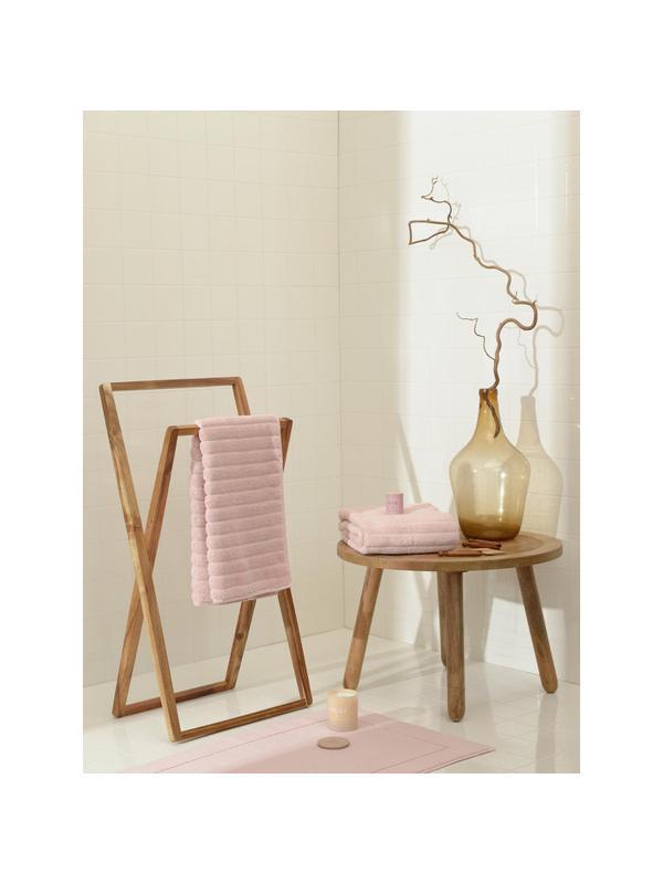 Коврик для ванной цвета пыльной розы из коллекции Essential, 50х80 см