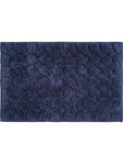 Коврик для ванной Bubbles темно-синего цвета Essential, 50х80 см