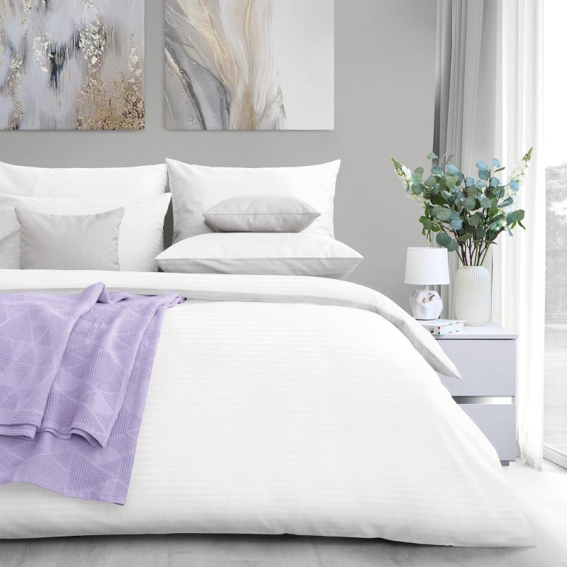 Пододеяльник Verossa страйп 180х215, Белый, 195907