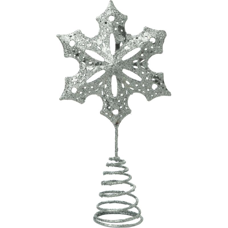 Верхушка Украшение НГ - на елку (нержав сталь) 10,2x4,4x20см,89023 (НГ)