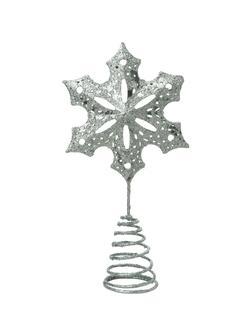 Верхушка Украшение НГ - на елку (нержав сталь) 10,2x4,4x20см,89023 (НГ)