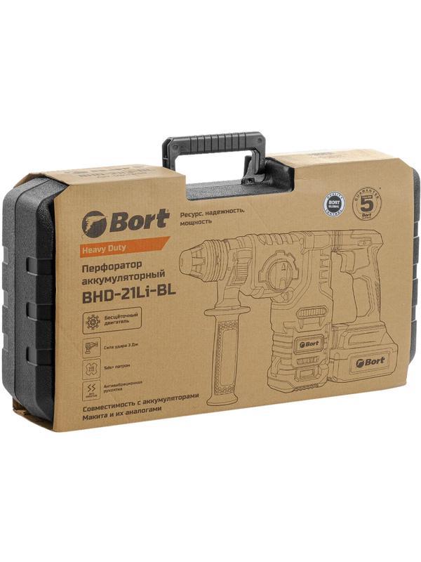 Перфоратор аккумуляторный Bort BHD-21Li-BL