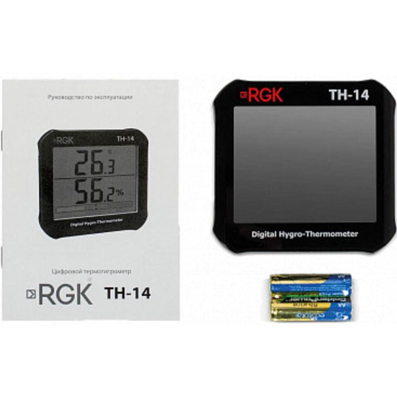 Термогигрометр RGK TH-14 с поверкой