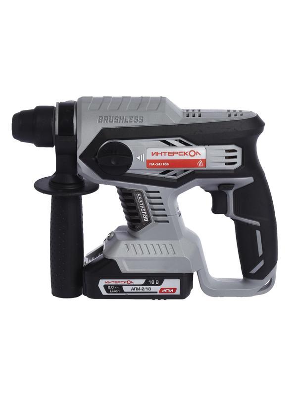 Перфоратор аккумуляторный ИНТЕРСКОЛ ПА-24/18В 2 аккум.2Ач,ЗУ 579.2.2.70