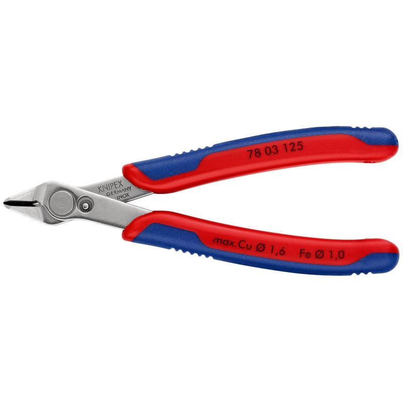 Бокорезы прецизионные L-125 мм Electronic Super Knips KNIPEX KN-7803125