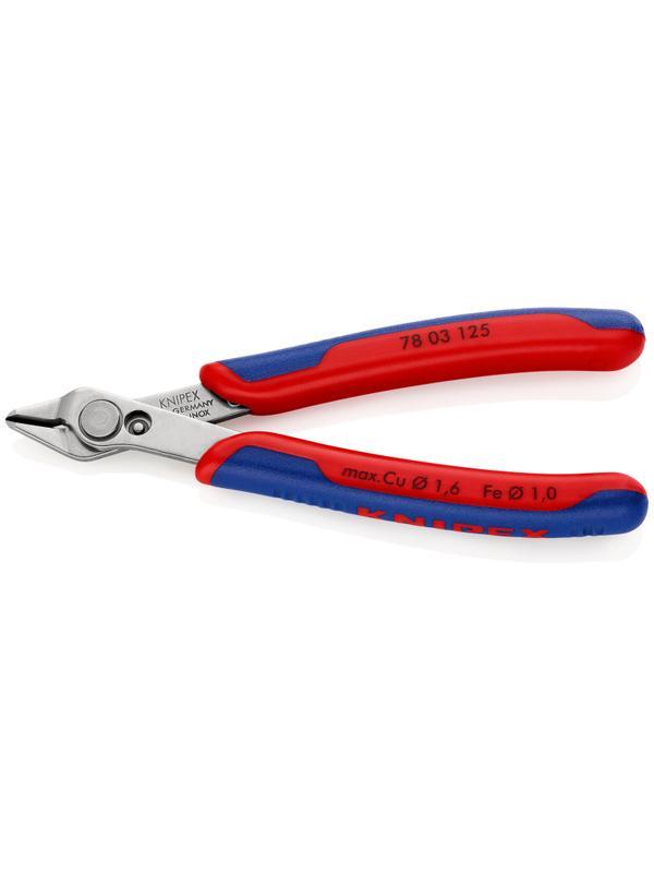 Бокорезы прецизионные L-125 мм Electronic Super Knips KNIPEX KN-7803125