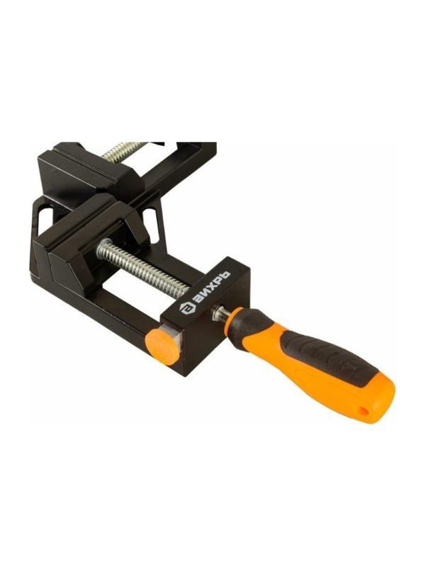 Струбцина угловая, быстрозажимная, 65х65 мм Вихрь