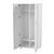 Шкаф ELA_медицинский для спецодежды ШМСО-01 'ЕЛАТ' (мод.1) 875 белый