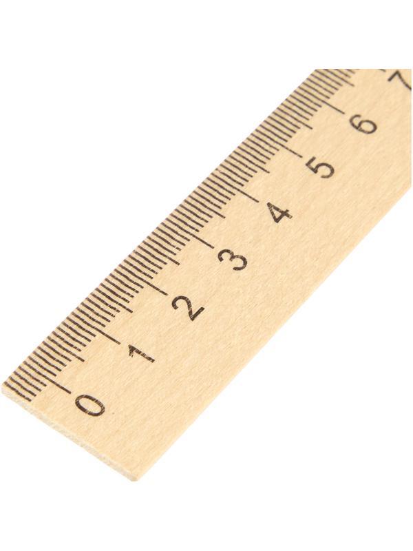 Линейка деревянная 30см, лд30