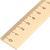 Линейка деревянная 15см, лд15