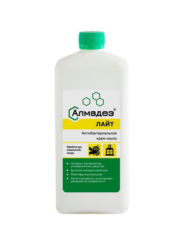 Мыло жидкое дезинф. Алмадез-Лайт антибактериальное 1,0 л(крышка)