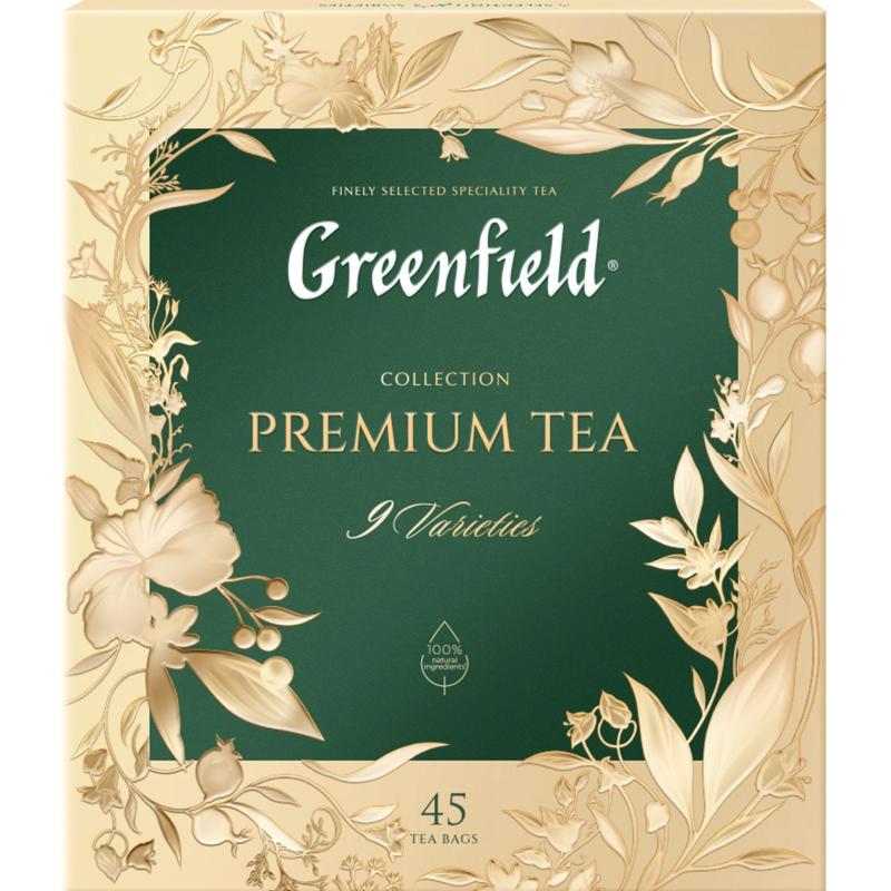 Чай Greenfield Премиальная коллекция ассорти, 45 пак (1925-09) (нг)
