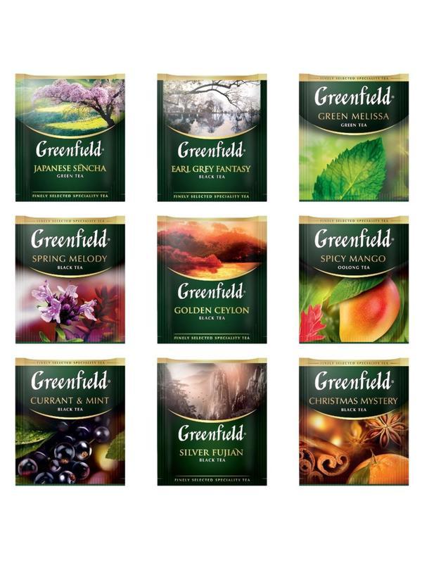 Чай Greenfield Премиальная коллекция ассорти, 45 пак (1925-09) (нг)
