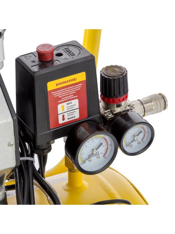 Компрессор поршневой DENZEL DK1500/24, Х-PRO 230 л/мин, 24л (58063)