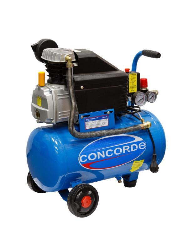 Компрессор поршневой Concorde 190л/мин, 25л, 1.8кВт (CD-AC190/25)