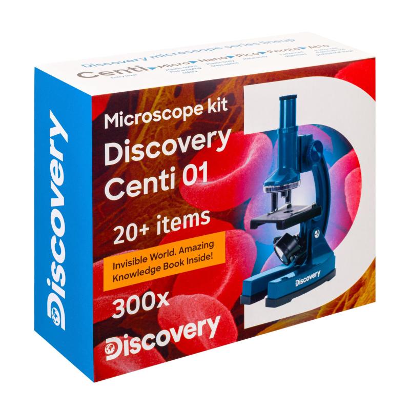 Микроскоп Discovery Centi 01 набор с книгой, 78238