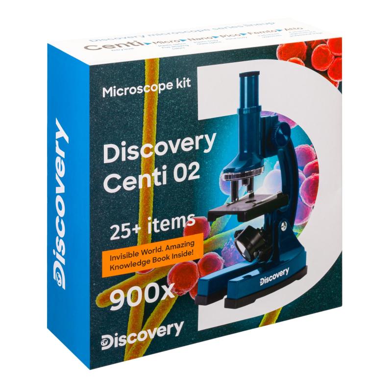 Микроскоп Discovery Centi 02 набор с книгой, 78241