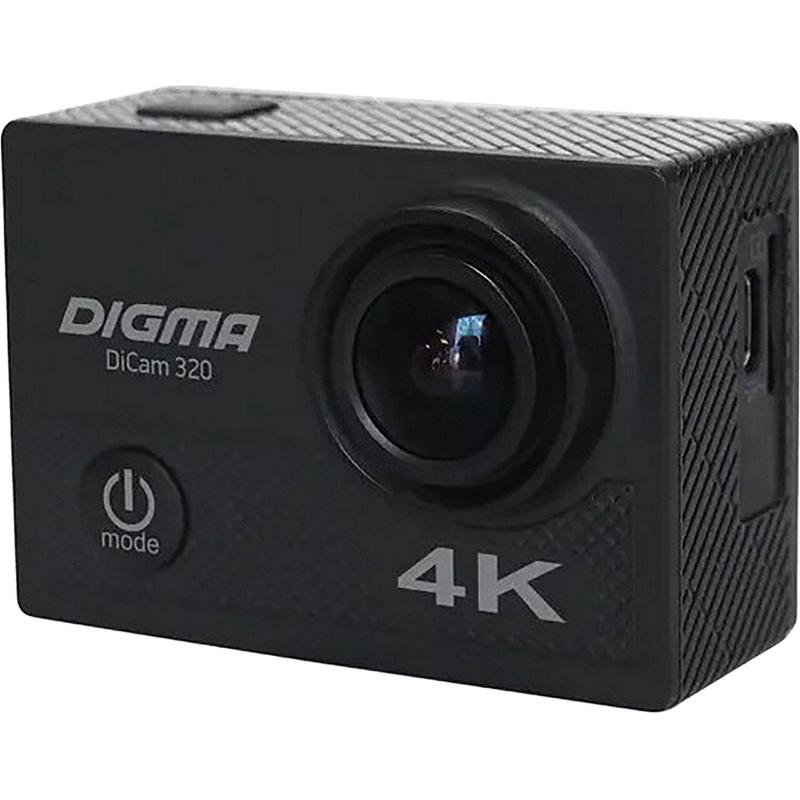 Экшн-камера Digma DiCam 320 черный (DC320)