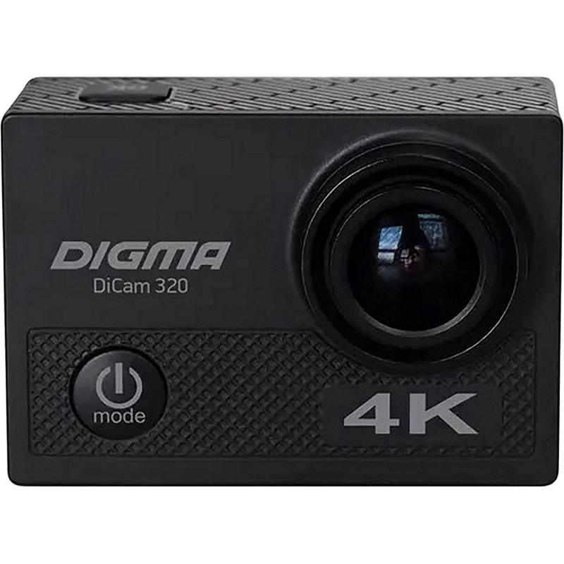 Экшн-камера Digma DiCam 320 черный (DC320)