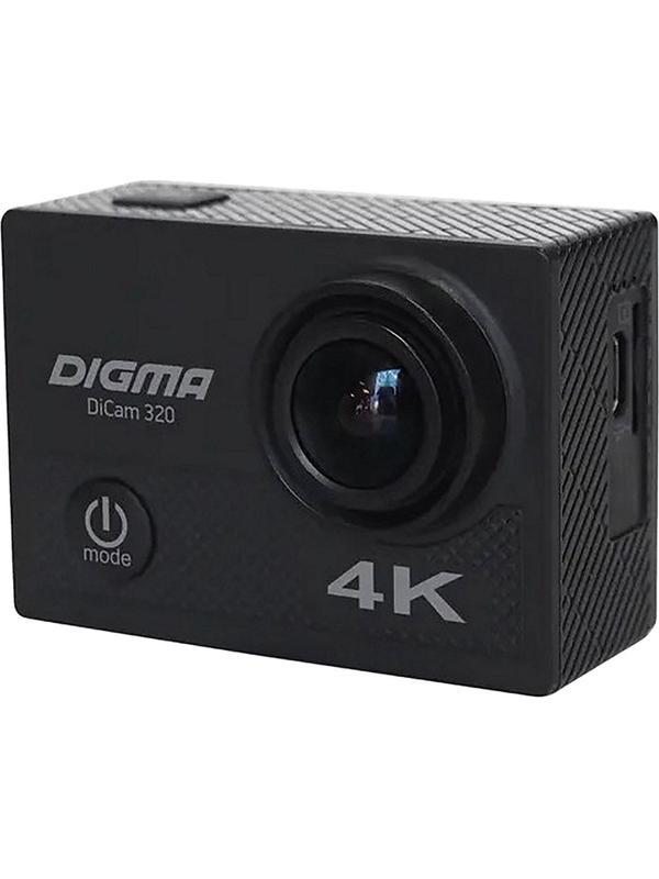 Экшн-камера Digma DiCam 320 черный (DC320)