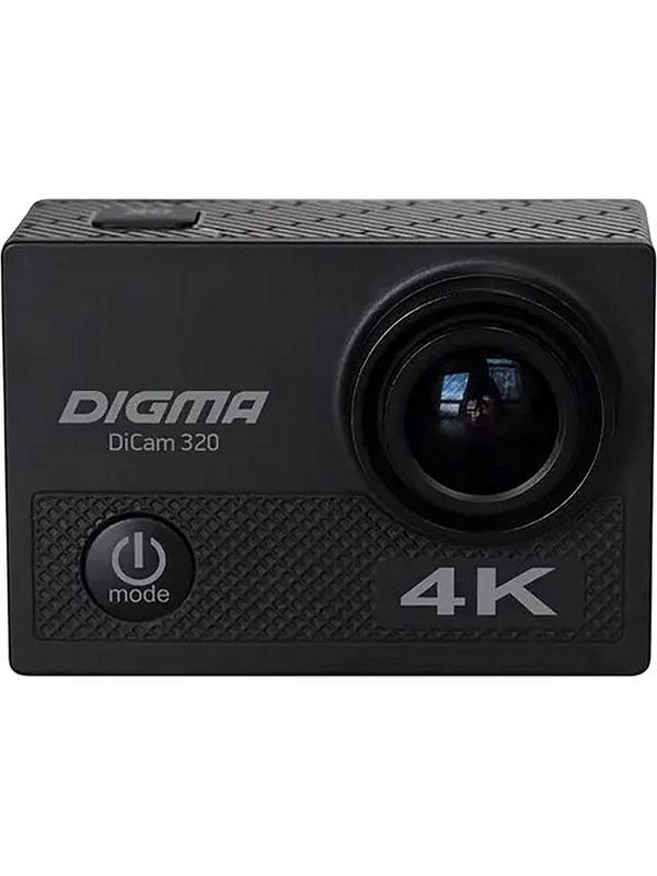 Экшн-камера Digma DiCam 320 черный (DC320)