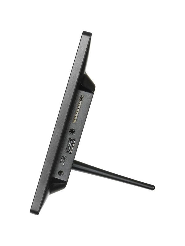 Фоторамка цифровая Digma 8 PF-843 IPS 1024x768 черный пластик ПДУ Видео