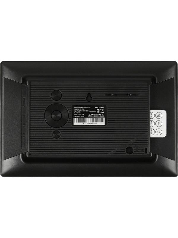 Фоторамка цифровая Digma 10.1 PF-1043 IPS 1280x800 черн. пластик ПДУ Видео