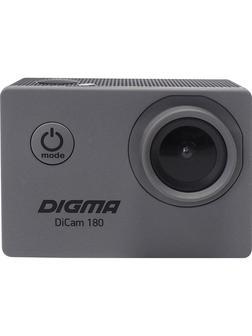 Экшн-камера Digma DiCam 180 серый