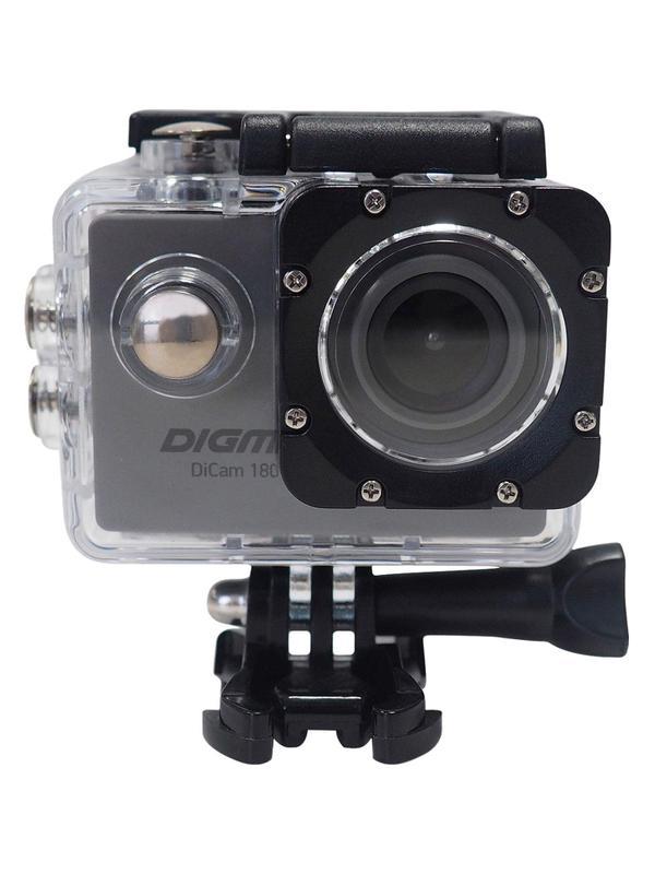 Экшн-камера Digma DiCam 180 серый